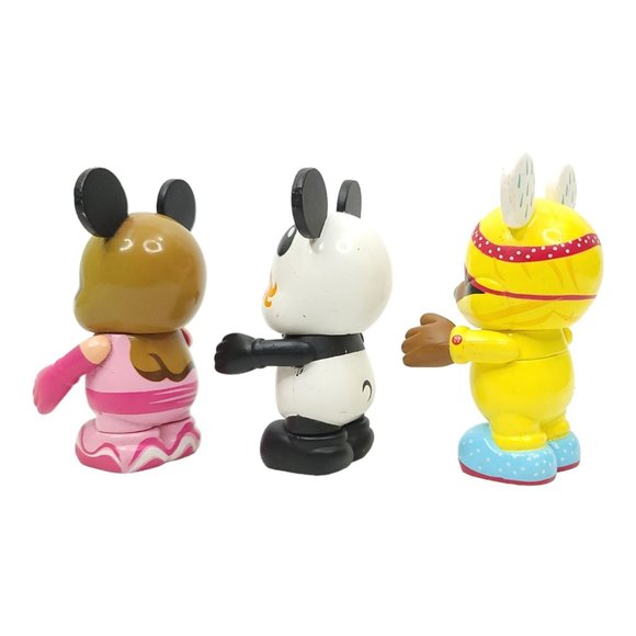 Vinylmation Cutesters Like You 3" Pandy Glammy Series 2 Yellow Raincoat Girl Lot - Picture 4 of 14